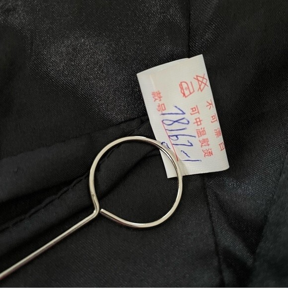 NWT Jaeden Black Ruched Sweetheart Neck Dress Size‎ Medium - Picture 4 of 9